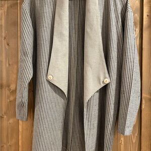 Vintage City Girl Oversized Cotton Women's Blazer